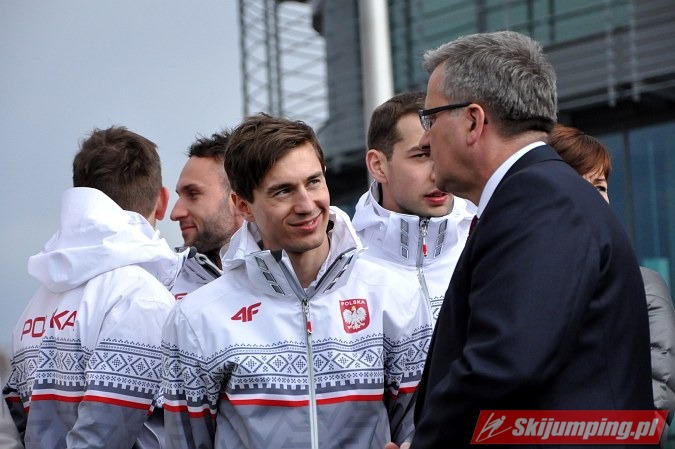 007 Kamil Stoch, Prezydent RP Bronisaw Komorowski